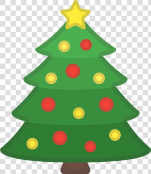 Christmas Tree Icon   Christmas Tree Emoji  HD Png Download