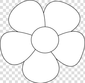 Sewing Guide For Beginners Like Me The   Blank Flower Outline  HD Png Download