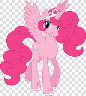 Princess Pinkie Pie My Little Pony Title Princess   Pinkie Pie As A Alicorn  HD Png Download