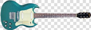 Vintage  amp  Modern Guitars   Pelham Blue Gibson Sg Melody Maker  HD Png Download