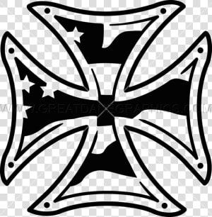 Black And White symmetry line Art clip Photography coloring   Iron Cross Sticker  HD Png Download