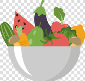 Fruit Salad Vegetable Auglis Clip Art   Fruit And Vegetables Cartoon Png  Transparent Png