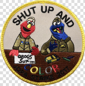 Shut Up And Color Patch  HD Png Download