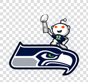 Welcome To Reddit    Seattle Seahawks Logo 2017  HD Png Download