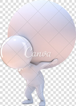 Man Carrying Heavy Load Png   Illustration  Transparent Png