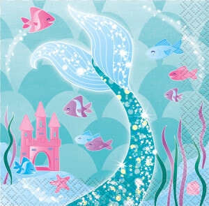 Clip Art Mermaid Under The Sea   Mermaid Birthday Invitation Background  HD Png Download