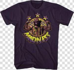 Madness Macho Man Randy Savage T shirt   Skid Row Band T Shirt  HD Png Download