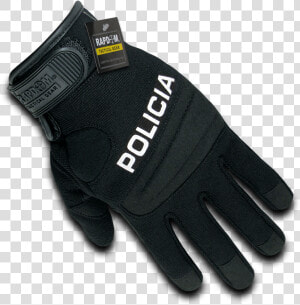 Rapdom Policia Digital Leather Duty Gloves   Police Gloves  HD Png Download