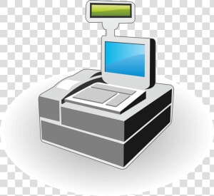 Technology computer Icons cash Register   Cash Register Vector  HD Png Download