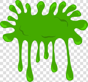 6 Cartoon Green Slime Blots Vector 5   Png Green Slime Cartoon  Transparent Png