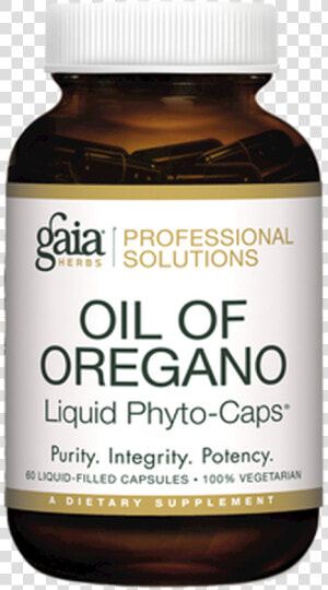 Gaia Oil Of Oregano 60 Vegcaps   Gaia Herbs  HD Png Download