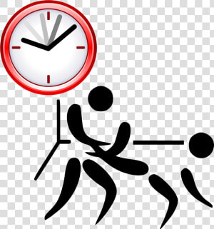 Image Black And White Download Clock Svg Pictogram   Kabaddi Logo Png  Transparent Png