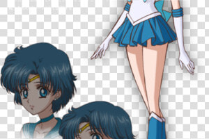 Sailor Mercury Sailor Moon Crystal   Png Download   Mercury Jupiter Sailor Moon  Transparent Png