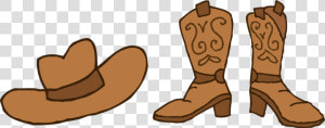 Kisspng Cowboy Boot Shoe Clip Art Boots Png Vector   Cowboy Hat And Boots Cartoon  Transparent Png