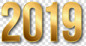 New Year 2019 Gold Png Image Free Download Searchpng   2019 Gold Png  Transparent Png