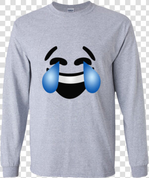 Emoji Costume Laughing Tears Of Joy Emoji Ls Ultra   Ozuna T Shirt  HD Png Download