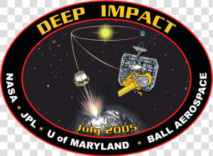 Deep Impact Mission Patch   Deep Impact Mission Logo  HD Png Download