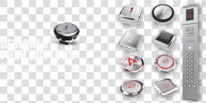 Elevator Accessories  Components  Fixtures  Spare Parts    Cop Lop Button Elevator  HD Png Download