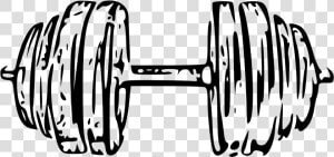 Collection Of Free Dumbbell Drawing Download On Ui   White Dumbbell Png  Transparent Png