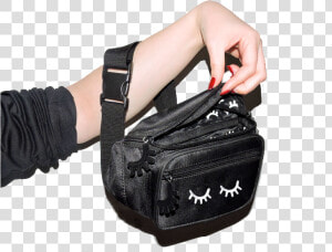 Eyelash Fanny Bag Bag Lashes   Fanny Pack  HD Png Download