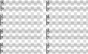 Music Notes 2 Columns Paper Main Image   Parallel  HD Png Download