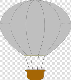 Gray Hot Air Balloon Svg Clip Arts   Clip Art Hot Air Balloon Clipart  HD Png Download