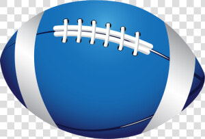 Rugby Ball Png File   Blue Rugby Ball Png  Transparent Png