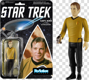 James T Kirk Reaction Figure   Star Trek Action Figures 3 3 4  HD Png Download