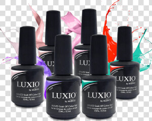 Luxio Nail Polish Uk   Luxio Nail Polish Red  HD Png Download