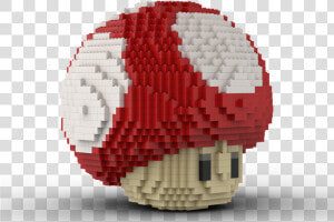 Lego Super Mushroom Building Instruction  HD Png Download