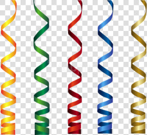 Free Png Download Curly Ribbons Transparent Clipart   Birthday Ribbon In Png  Png Download