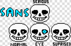 Undertale Sans Expressions  HD Png Download