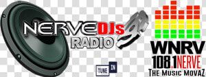 Nervedjs Radio Tunein Banner2   Mouse  HD Png Download