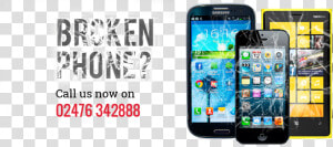 Cracked Phone Screen Repair  HD Png Download