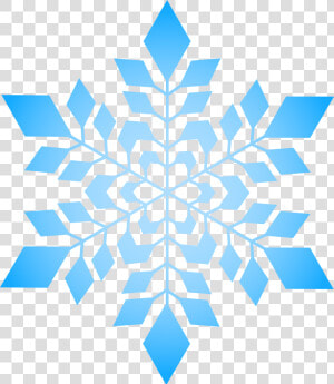 Simple Blue Snowflake Png Download   Transparent Background Snowflake Png  Png Download