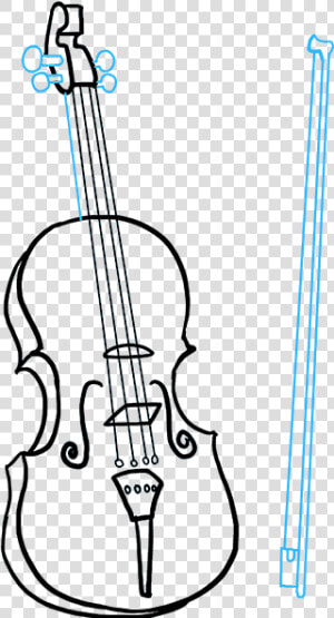 How To Draw Violin   Draw Violin  HD Png Download