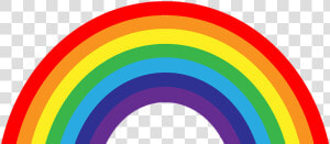 Rainbow  Symbol  Colorful  Gay   Preschool Rainbow Clipart  HD Png Download