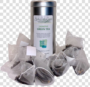 Jasmine Green Tea  20 Pyramind Sachets  HD Png Download