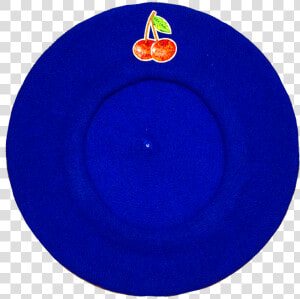 Cherry Beret In Blue   Circle  HD Png Download