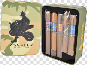 Collector S Stash Sampler   Acid Cigars Tin  HD Png Download