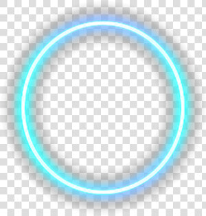  neon  blue  green  glow  circle  halo  bluehalo  greenhalo   Circle  HD Png Download