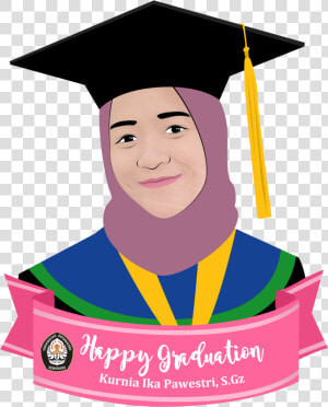 Kartun Baju Wisuda Png  Transparent Png