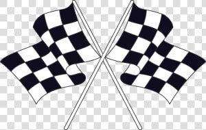 Checkered flags   Monster Truck Race Flags  HD Png Download