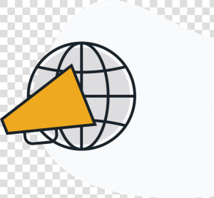 Wmg Digital Marketing Icon   Globe Lines  HD Png Download