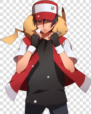 Pokemon Red Trainer   Pokemon Trainer Red  HD Png Download