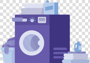 Washing Machine   Dribbble Laundry  HD Png Download