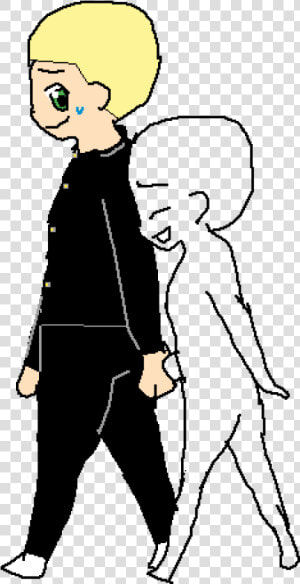 When The People Walk Wit Their Crush Be Like   Cartoon  HD Png Download