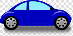 Beetle Car Clipart Blue Clip Art At Clker Com Vector   Transparent Clip Art Car  HD Png Download