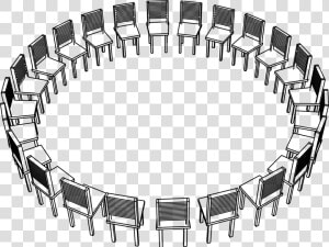 Circle Of Chairs Clip Arts   Circle Of Chairs Clip Art  HD Png Download