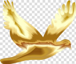 Transparent Dove Clipart   Dove Gold No Background  HD Png Download